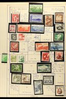 1938-56 MINIATURE SHEETS COLLECTION  All Different Mint Collection Which Includes 1938 Nat Parks With Folder, 1946-52 Ra - Altri & Non Classificati