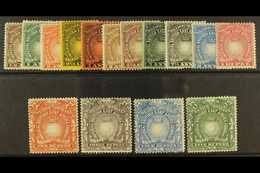 1890-95  "Light And Liberty" Set Complete To 1r Carmine Plus 2r, 3r, 4r, And 5r, SG 4/14 And 16/19, Fine Mint. (14 Stamp - Vide