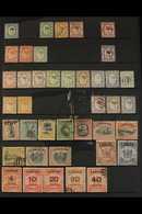 1879-1904 COLLECTION  On Stock Pages, Mostly All Different Mint/unused & Used Stamps, Includes 1879 16c Unused, 1880-82  - North Borneo (...-1963)