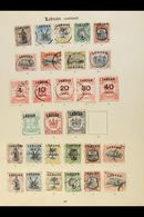 1894-1904 FINE USED COLLECTION  THE PICTORIALS, ARMS & SURCHARGES COMPLETE - All Basic Sets From SG 62/137 Complete, Not - North Borneo (...-1963)