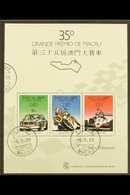 1988  Grand Prix Miniature Sheet, SG MS 684, Very Fine Cds Used (1 M/s) For More Images, Please Visit Http://www.sandafa - Altri & Non Classificati