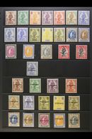 1922-26 MINT MELITA & BRITANNIA COLLECTION  Presented On A Stock Page. Includes 1922-26 Complete Set With BOTH Watermark - Malta (...-1964)
