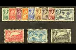 1938-48  Complete Definitive Set, SG 101a/112, Very Fine Used. (12 Stamps) For More Images, Please Visit Http://www.sand - Montserrat