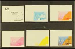 1978 PROMOTION OF THE SAHARA  A Set Of Six IMPERF PROGRESSIVE PROOFS For An Unissued 5d Value - The Design Adopted For T - Altri & Non Classificati