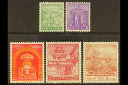 1956  Coronation Complete Set, SG 97/101, Never Hinged Mint. (5 Stamps) For More Images, Please Visit Http://www.sandafa - Nepal