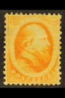 1864  15c Orange (NVPH 6, SG 10) Mint With Large Part Original Gum, Horizontal Crease. For More Images, Please Visit Htt - Altri & Non Classificati