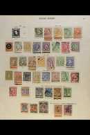 NETHERLANDS INDIES  1870-1935 OLD MOSTLY USED COLLECTION On Pages, Mainly All Different, Inc (all Used) 1870-88 To 2.50g - Altri & Non Classificati