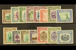 1939  Pictorial Set Complete, SG 303/17, Very Fine And Fresh Mint. Scarce Set. (`5 Stamps) For More Images, Please Visit - North Borneo (...-1963)