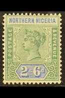 1900  2s.6d Green And Ultramarine, SG 8, Fine Mint. For More Images, Please Visit Http://www.sandafayre.com/itemdetails. - Nigeria (...-1960)