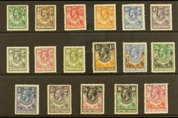 1925  Elephant And Giraffe Set Complete, SG 1/17, Very Fine And Fresh Mint. (17 Stamps) For More Images, Please Visit Ht - Northern Rhodesia (...-1963)