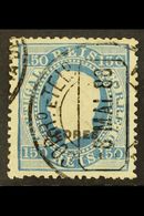 AZORES  1882-85 150r Blue Perf 12½, SG 81, Afinsa 43, Fine Used, An Elusive Issue With A Neat Dated Cds. Some Small Faul - Altri & Non Classificati