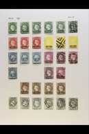 1864-1938 MINT & USED COLLECTION  On Leaves, Inc 1864-80 1d, 3d & 1s Unused And 2d, 4d & 1s Used (mixed Condition), 1884 - Isola Di Sant'Elena