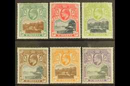 1903  "Government House And The Wharf" Complete Set, SG 55/60, Fine Mint. (6 Stamps) For More Images, Please Visit Http: - Isola Di Sant'Elena