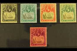 1922-37  "Badge Of St. Helena" Watermark Multi Crown CA Complete Set, SG 92/96, Very Fine Mint. (5 Stamps) For More Imag - Isola Di Sant'Elena