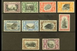 1934  Centenary Complete Set, SG 114/23, Very Fine Mint, Very Fresh. (10 Stamps) For More Images, Please Visit Http://ww - Saint Helena Island