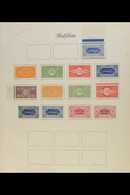 1916-39 ALL DIFFERENT COLLECTION CAT £1000+  Includes HEJAZ 1916 1pi Perf 10 NHM, 1916-17 Roul Set Mint, 1917 Zig-zag Ro - Arabia Saudita