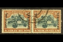 OFFICIALS  1930-47 2s6d Green & Brown, WATERMARK INVERTED, 21mm Spacing, SG O18aw, Minor Faults, Otherwise Fine Used, Ca - Unclassified