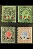 1917-21  (wmk Mult Crown CA) 1R Both Shades (SG 55/55a), 2R (SG 56) And 5R (SG 59), Very Fine Mint. (4 Stamps) For More  - Tanganyika (...-1932)