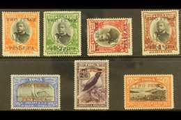 1923-24  Surcharges Complete Set, SG 64/70, Mint With Lovely Fresh Colours, The 2d On 10d With Watermark Sideways, SG 66 - Tonga (...-1970)