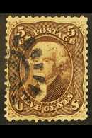 1861-6  5c Red-brown, Perf.12, Scott 75, SG 71, Very Fine Used. For More Images, Please Visit Http://www.sandafayre.com/ - Other & Unclassified