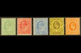 1911  Harrison Perf 15 X 14 "Basic" Definitive Set, SG 279/86, Never Hinged Mint (5 Stamps) For More Images, Please Visi - Unclassified