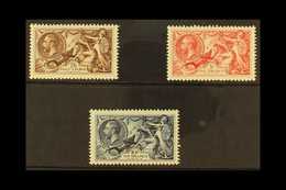 1934  Re-engraved Seahorses Set Complete, SG 450/52, Mint Lightly Hinged. Lovely Quality (3 Stamps) For More Images, Ple - Non Classificati