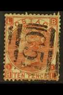 DANISH WEST INDIES  1867 10d Red- Brown Cancelled "C51", SG Z27, Some Perf Faults. For More Images, Please Visit Http:// - Altri & Non Classificati