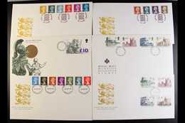 1988-2003 DEFINITIVE FDC'S  All Different Illustrated And Unaddressed, Including Castles And Small Machin High Values, B - FDC