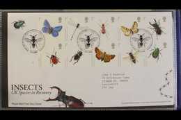 2007-2008 FIRST DAY COVER COLLECTION.  An Attractive Collection Of Illustrated Covers With Typed Addresses Presented In  - FDC