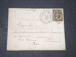 ETATS UNIS - Enveloppe De Philadelphie Pour Paris En 1885 - L 14367 - Postal History