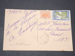 GUYANE - Oblitération De Cayenne Sur Carte Postale ( Hotel Du Gouverneur ) En 1933 Pour Paris - L 14407 - Briefe U. Dokumente