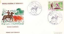 NOUVELLE CALEDONIE - FDC De 1969 N° 357 - Covers & Documents
