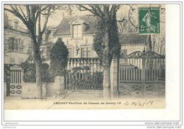 CROISSY PAVILLON DE RENDEZ VOUS DE CHASSE DE HENRI 4 CPA 1908 BON ETAT - Croissy-sur-Seine