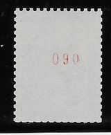 France N°1331Ab - N° Rouge - Neuf ** - TB - Unused Stamps
