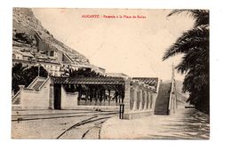 Delcampe - ESPAGNE . ALICANTE . PASARELA Á LA PLAYA DE BAÑOS - Réf. N°7547 - - Alicante