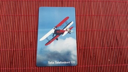 Phonecard Airplane Zweden Used  Rare - Schweden