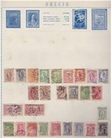 GRECIA Collezione Periodo Antico , 290 VALORI Maggior Parte Usati Montati Su Pagine - Used Stamps