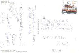 CART.X ITALIA LISBONA - Storia Postale