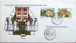 Andorra 1978   EUROPA  MiNr.115-16  FDC   ( Lot 6367  ) - Other & Unclassified