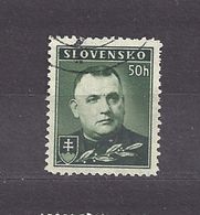 Slovakia Slowakei 1939 Gest ⊙ Mi 67 Sc 43 J.Tiso. SLOVENSKO. C1 - Used Stamps