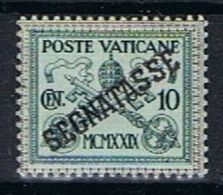 Vaticaan Y/T T 2 (*) - Segnatasse