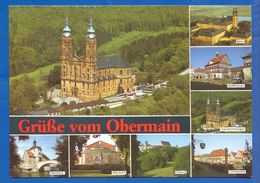 Deutschland; Staffelstein; Vierzehnheiligen; Multibildkarte; Grüsse Von Obermain - Staffelstein