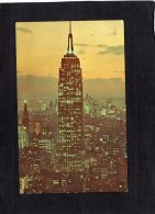 75973    Stati  Uniti,   Empire State  Building At  Sunset,  New York City,  VG  1973 - Empire State Building