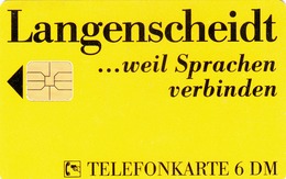 GERMANY - Langenscheidt – Patati , O 0194b-08/93 , 2.000 Tirage ,used - O-Series : Séries Client