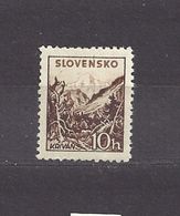 Slovakia Slowakei 1940 MNH ** Mi 72 Sc 46 Mountains Tatra. SLOVENSKO.  Wasserzeichen  Watermark. - Ungebraucht