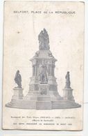 90 Belfort Monument Des 3 Sièges Qui Sera Inauguré Le Dimanche 18 Aout 1912 - Belfort - Stadt