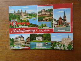 Allemagne , Aschaffenbürg Am Main , Multi-vues - Aschaffenburg
