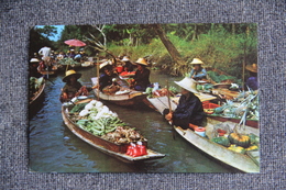 RAIBURI - Floating Market - Thaïlande