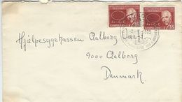 Greenland - Niels Bohr On Stamps. Cover Sent To Denmark 1973.   H-1287 - Lettres & Documents