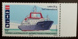 RL) 2017 FRENCH SOUTHERN AND ANTARCTIC LANDS, BOAT, SEA, TAAF, LETTER 20G, PENGUIN, HELICOPTER, MNH - Nuevos